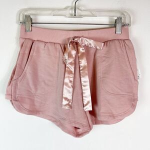 Flora Nikrooz NWT Women's Elastic Waist Pajama Lounge Shorts Pink S